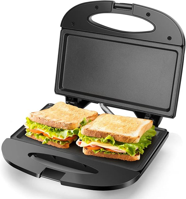 Aigostar Sandwich Maker with Non-stick Deep Grid Surface for Egg